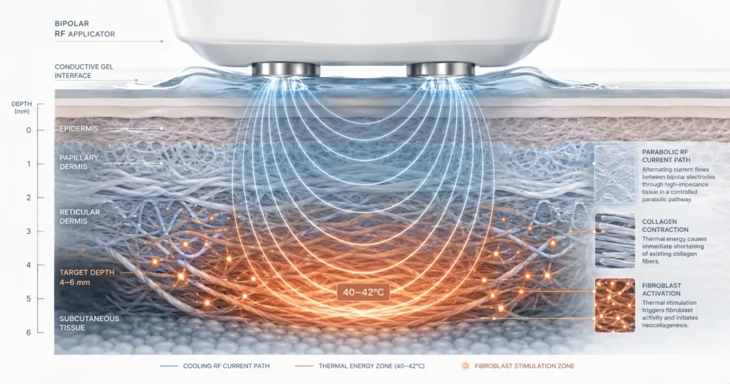 The Science of Dermal Architecture: Restructuring Dermal Collagen Pathways via Bipolar Radiofrequency